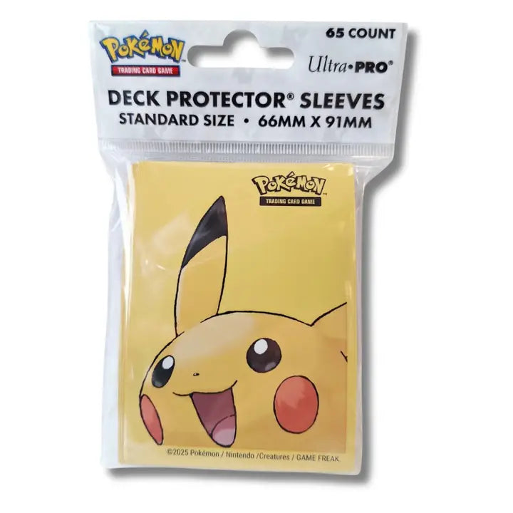 Ultra PRO Pokémon Pikachu Deck Protector Sleeves – 65 stk
