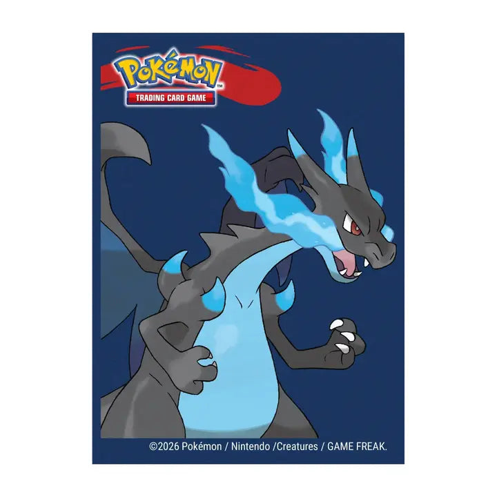 Ultra PRO Pokémon Mega Charizard X Deck Protector Sleeves – 65 stk