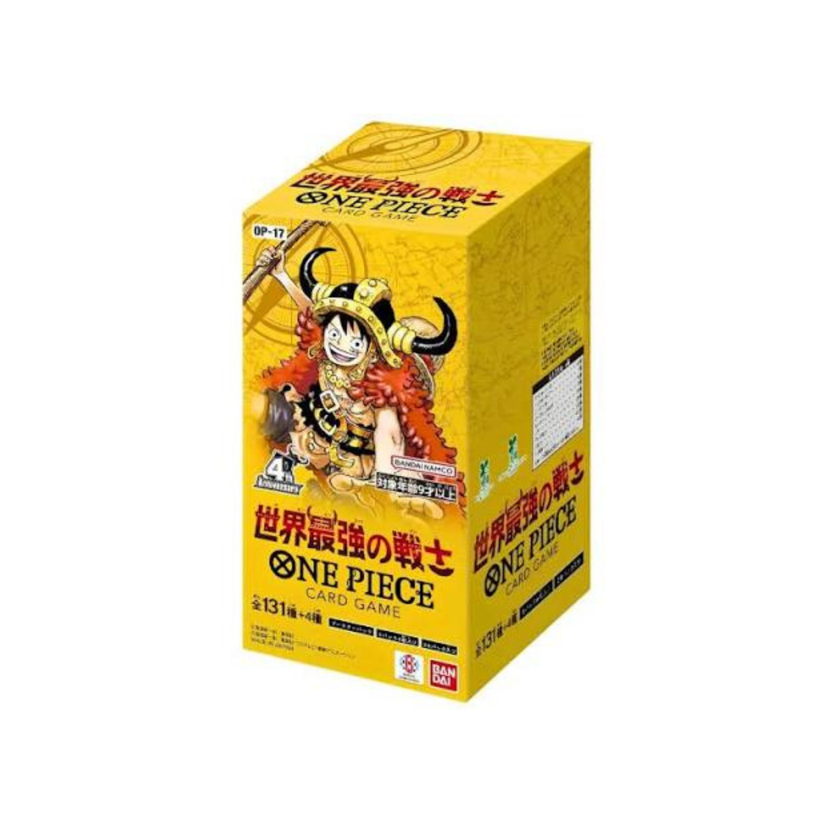 One Piece Card Game – OP-17 The World's Strongest Warriors Booster Box – Japansk