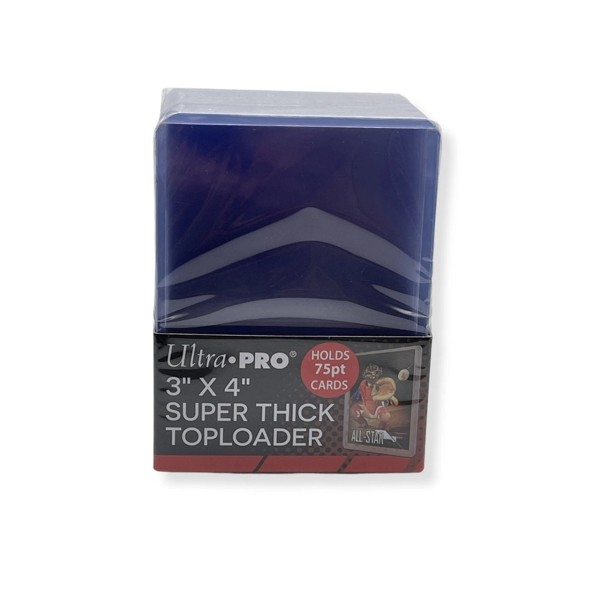 Ultra PRO Clear Thick Toploaders 75PT – 25 stk