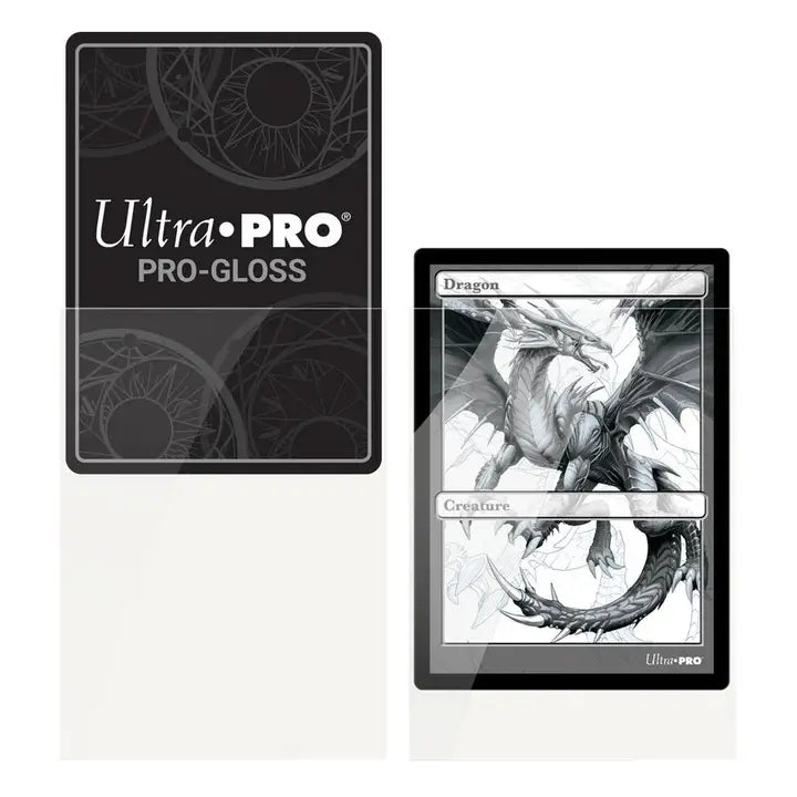 Ultra PRO PRO-Gloss Standard Sleeves – Clear – 50 stk
