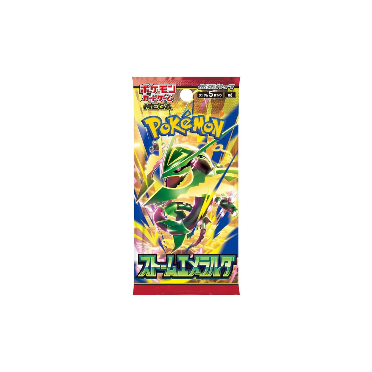 Pokémon TCG – Storm Emeralda Booster Pack – Japansk